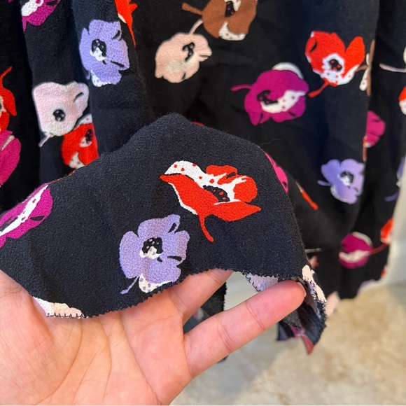 KATE SPADE Floral Midi Dress Size 4 - Picture 5 of 9